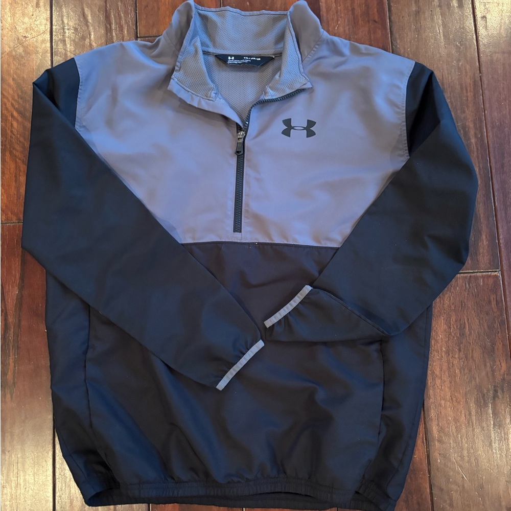 Under Armour Gray Mesh Pullover